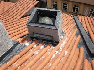 Pokrývání a klempířina na paláci Beethoven, Praha